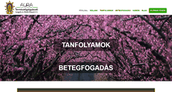 Desktop Screenshot of beky-termeszetgyogyaszat.hu